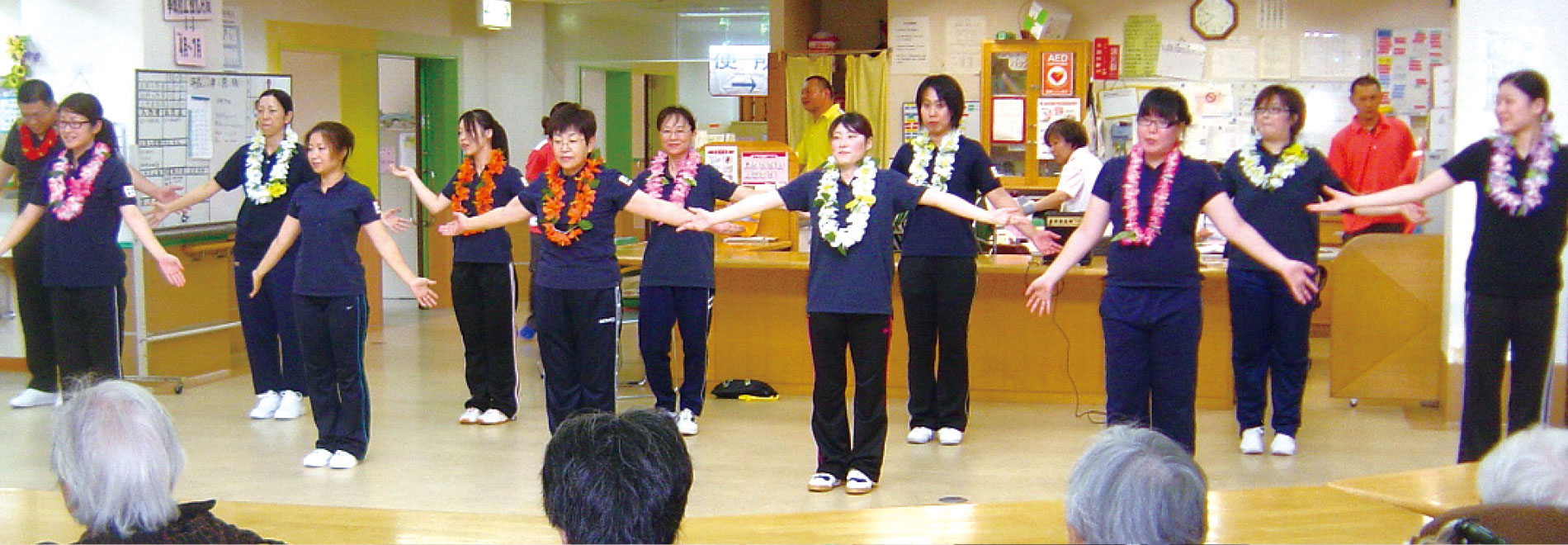 早い段階から医療、福祉の現場を知る