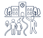 新校舎見学アイコン