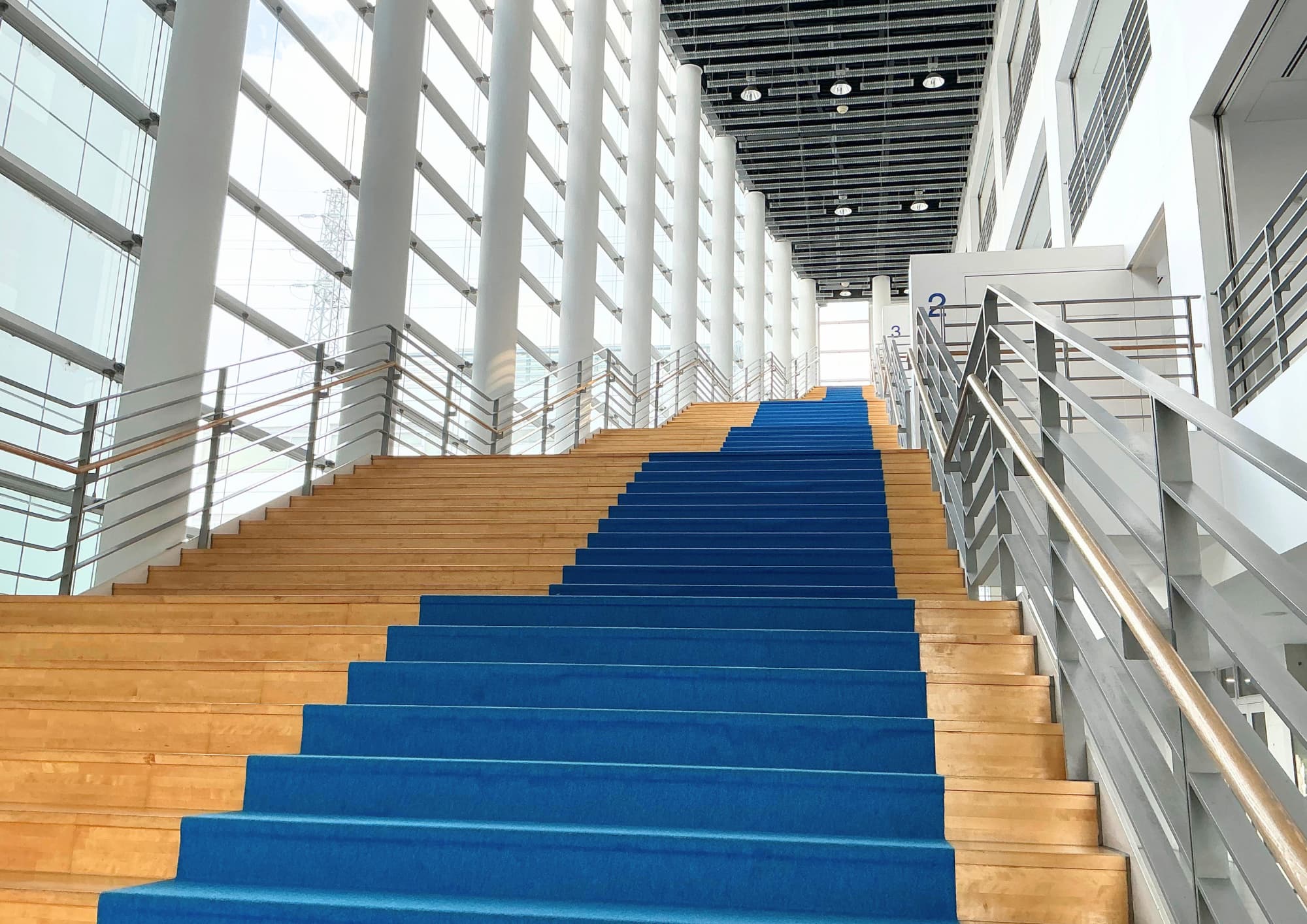 学校のきれいな校舎